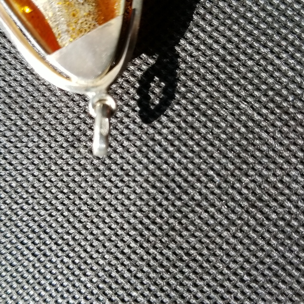 Large Authentic Amber Pendant - image 6